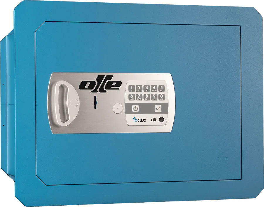 Caja fuerte mural Arcas Ollé serie 800, abierta