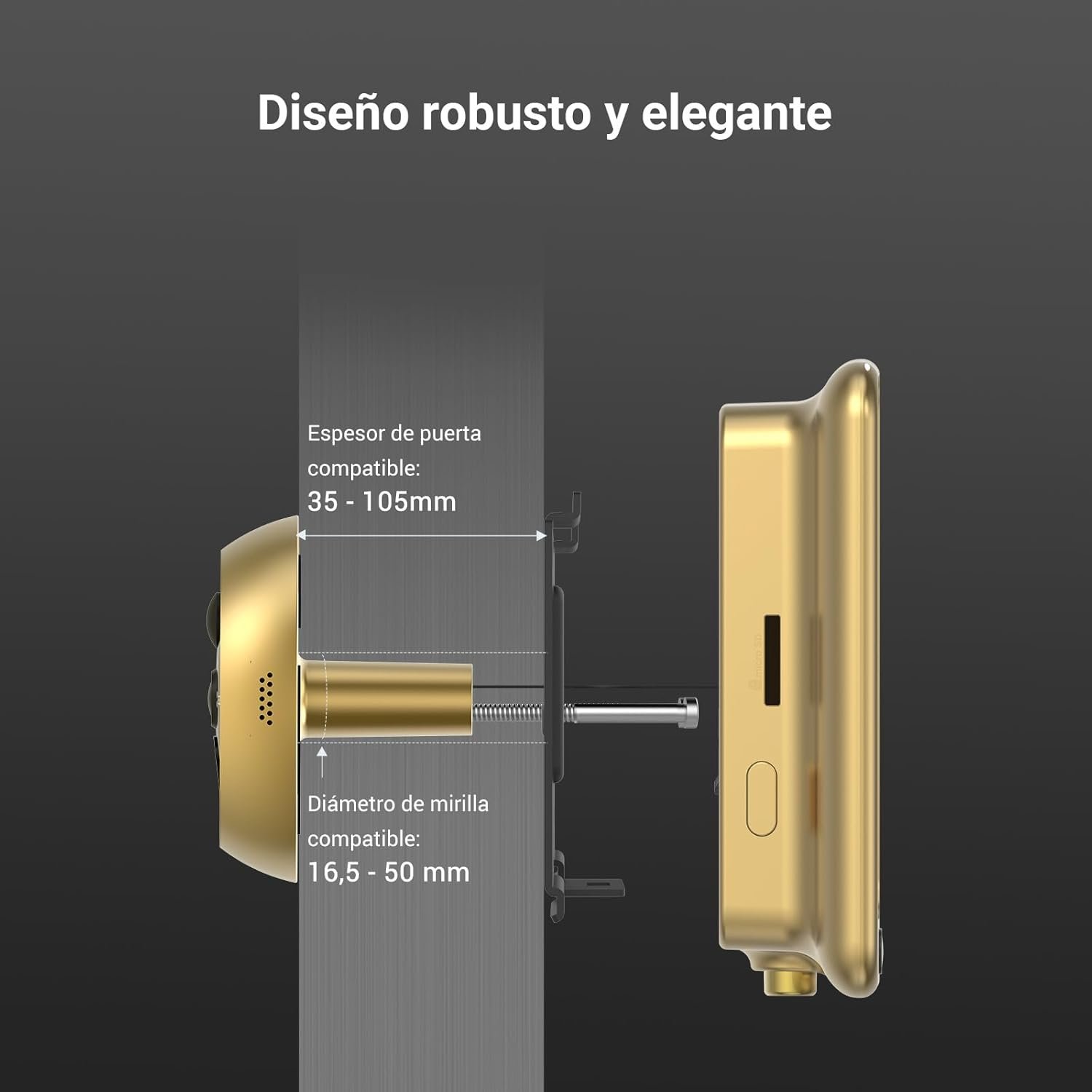 Mirilla EZVIZ DP2C, foto 5